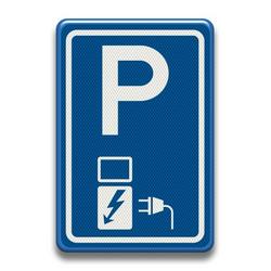 Verkeersbord RVV - E08o Parkeergelegenheid voor elektrische voertuigen